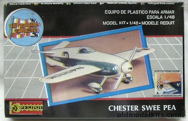 Pegaso 1/48 Chester Swee Pea with Airport Diorama - (Ex-Lindberg), P2040 plastic model kit